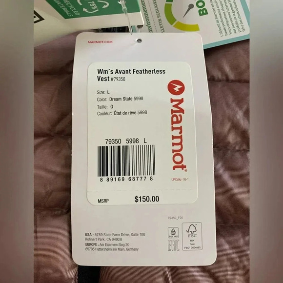 NEW Marmot Avant Featherless Vest-Large - Picture 8 of 9